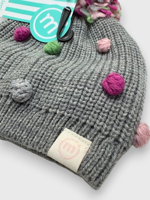 Gorro niña Bolitas