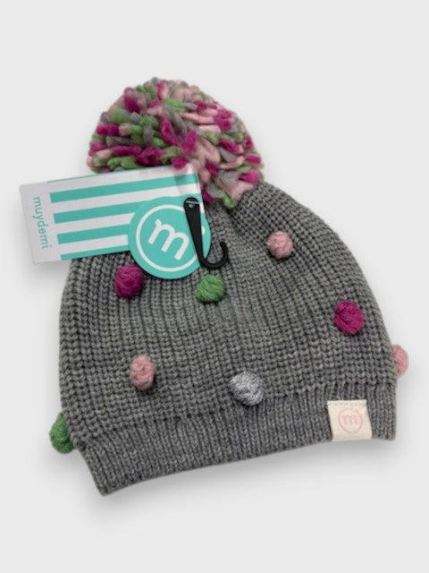 Gorro niña Bolitas