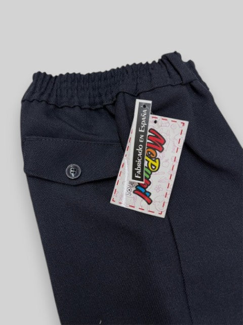 Pantalón colegial cintura elástica