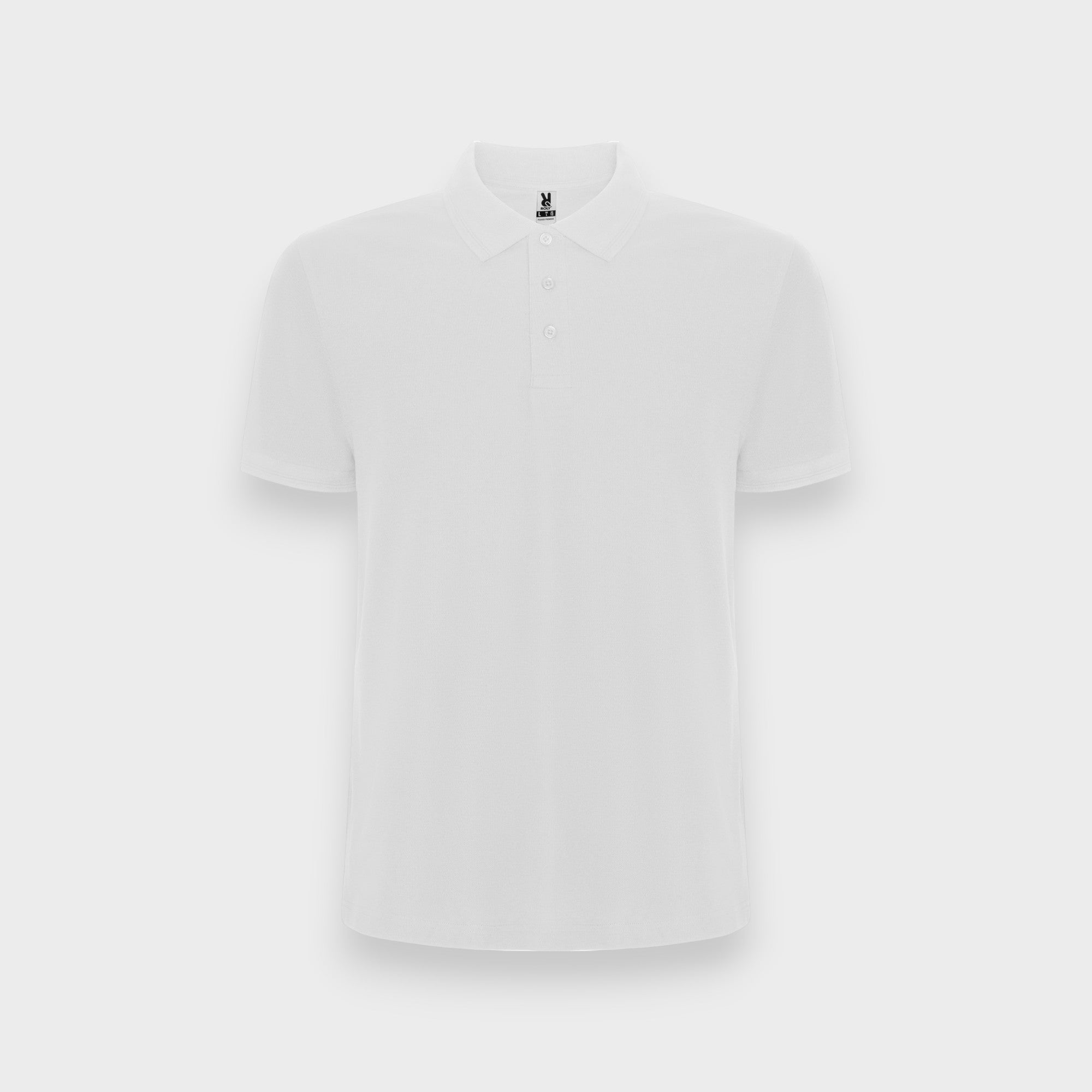 Polo infantil unisex manga corta celeste