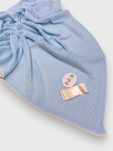 Toquilla para bebé Celeste