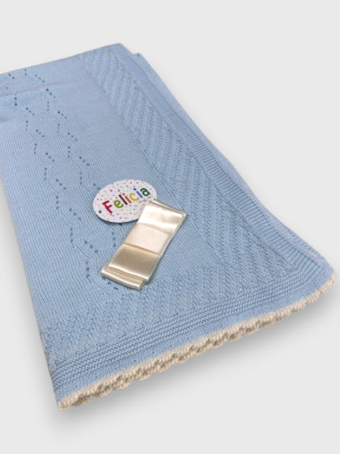 Toquilla para bebé Celeste