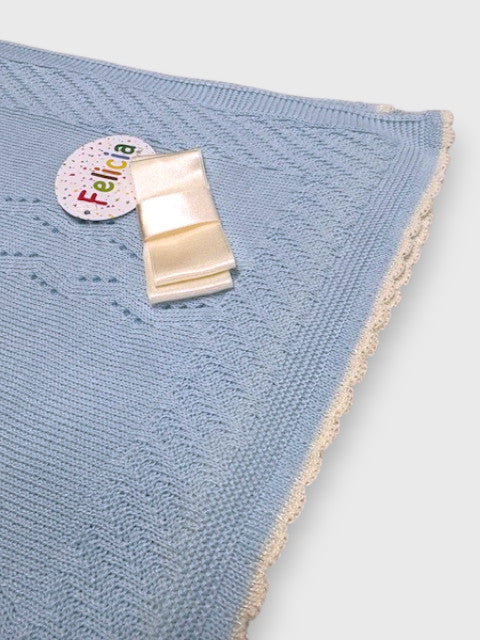 Toquilla para bebé Celeste