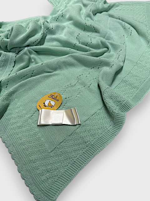 Toquilla para bebé Verde Agua